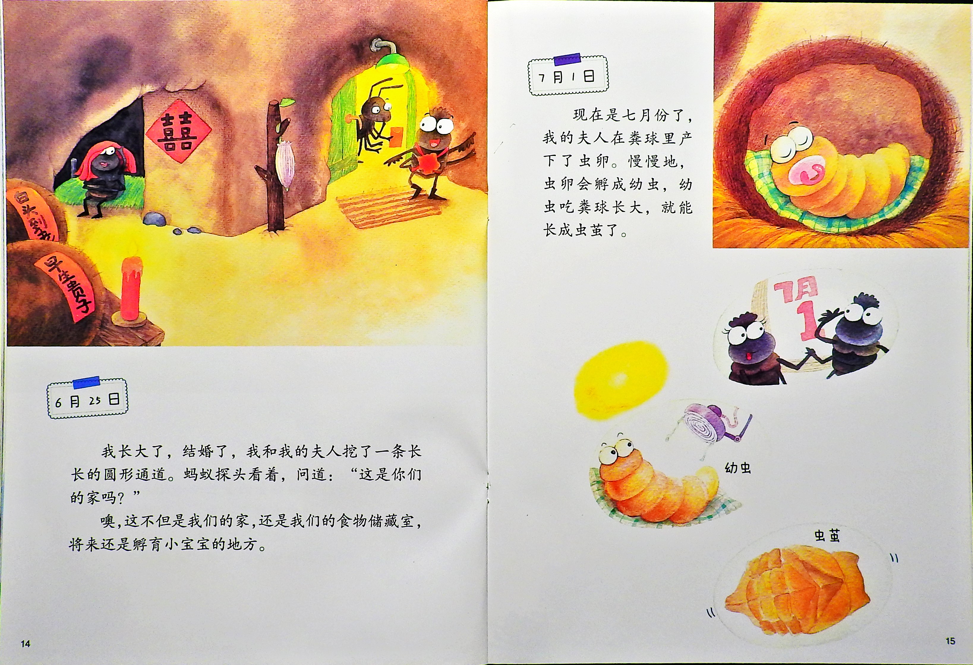 屎壳郎的日记 (09),绘本,绘本故事,绘本阅读,故事书,童书,图画书,课外阅读
